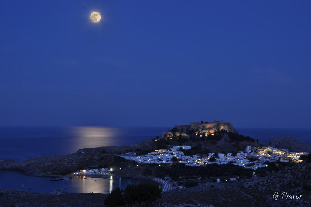 Villa Eftihia In Lindos 外观 照片