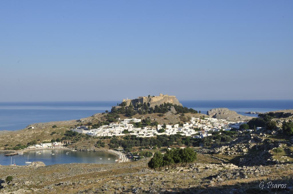 Villa Eftihia In Lindos 外观 照片