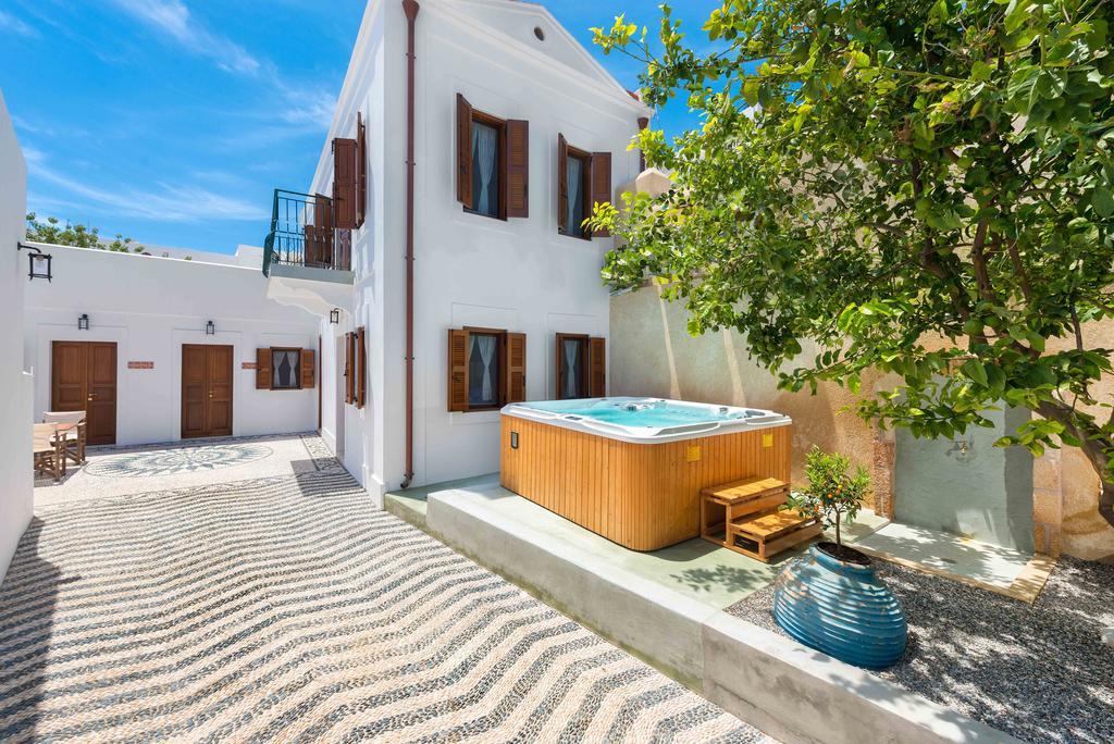 Villa Eftihia In Lindos 外观 照片
