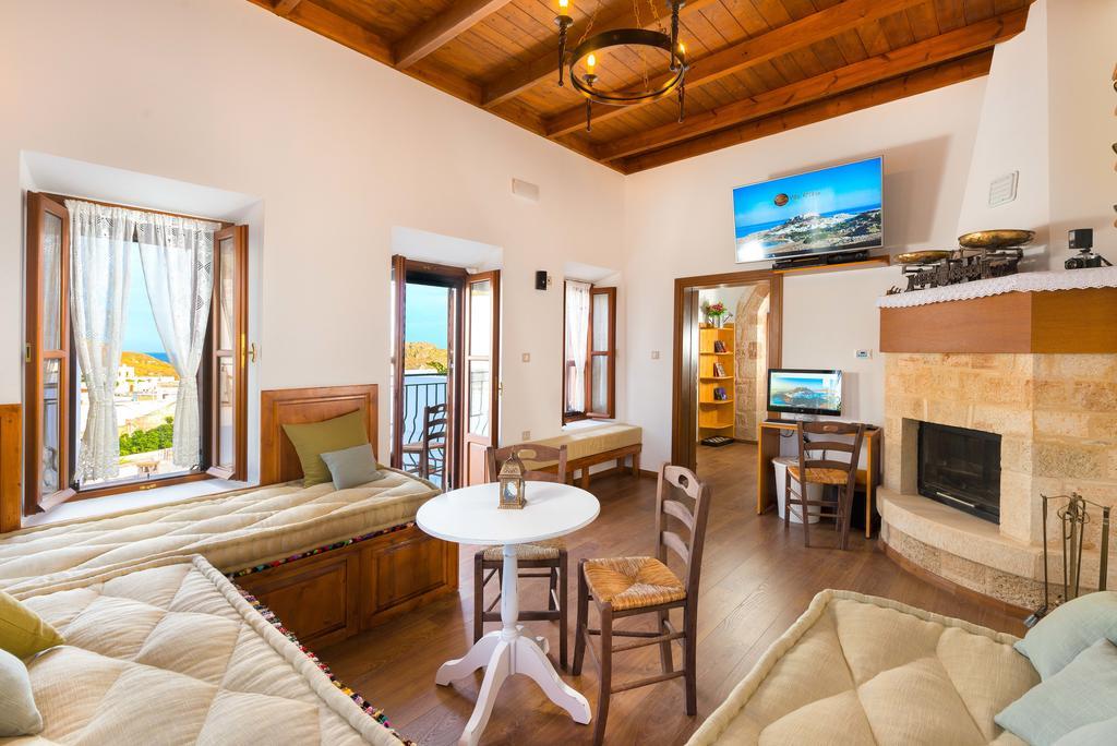 Villa Eftihia In Lindos 外观 照片