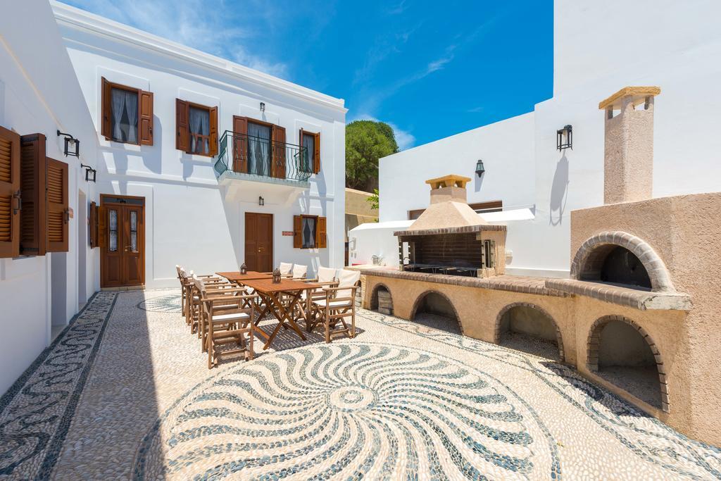 Villa Eftihia In Lindos 外观 照片